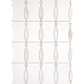 Namaste & Thassos Bannister - stone tile